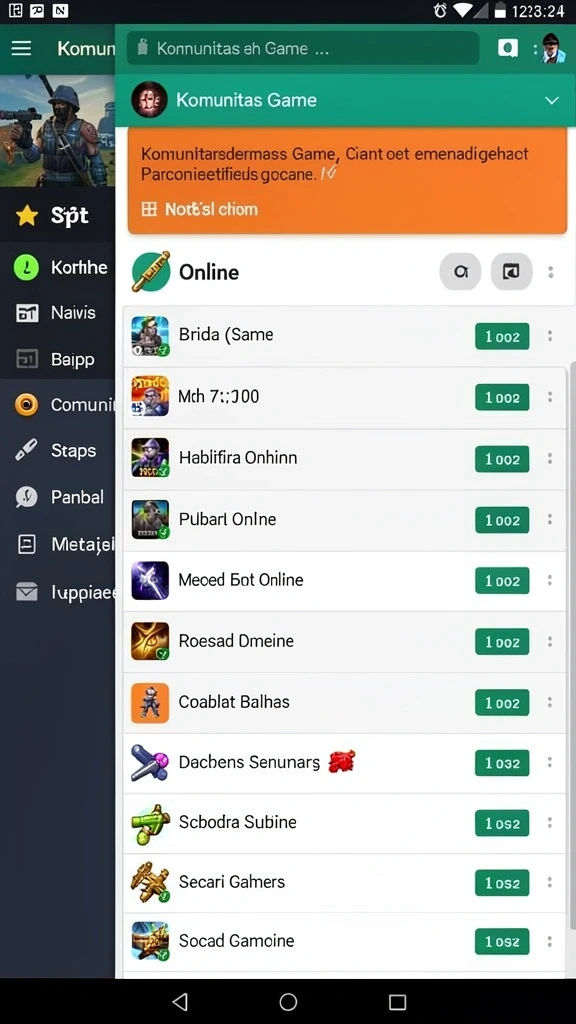 888fw - Screenshot dari turnamen yang sedang berlangsung.