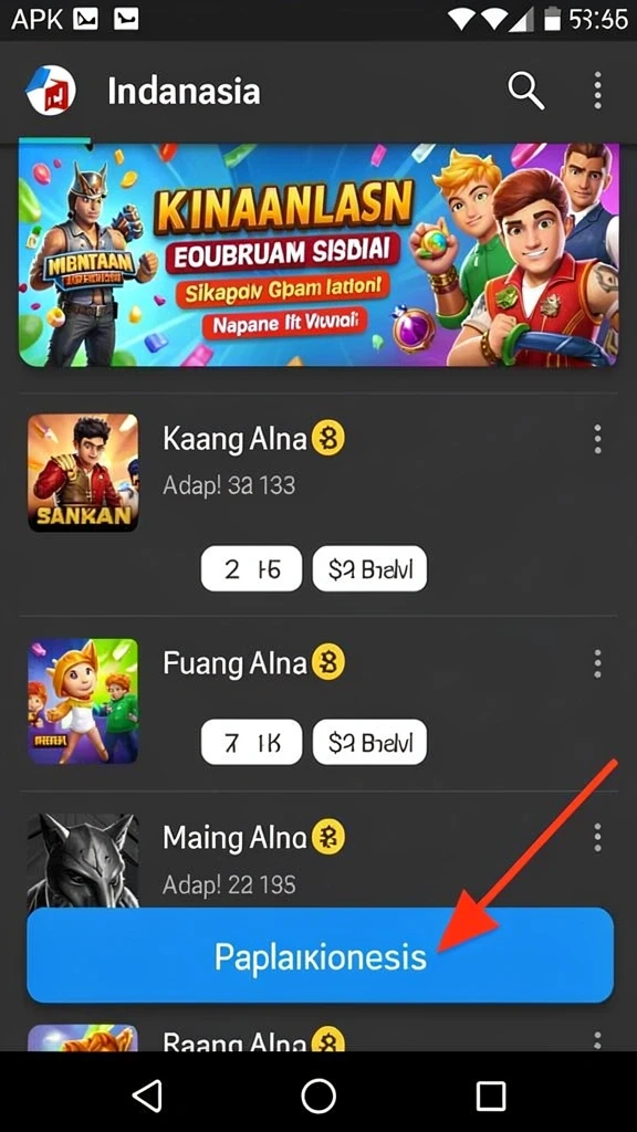 api66 - Tantangan menarik di setiap level permainan.