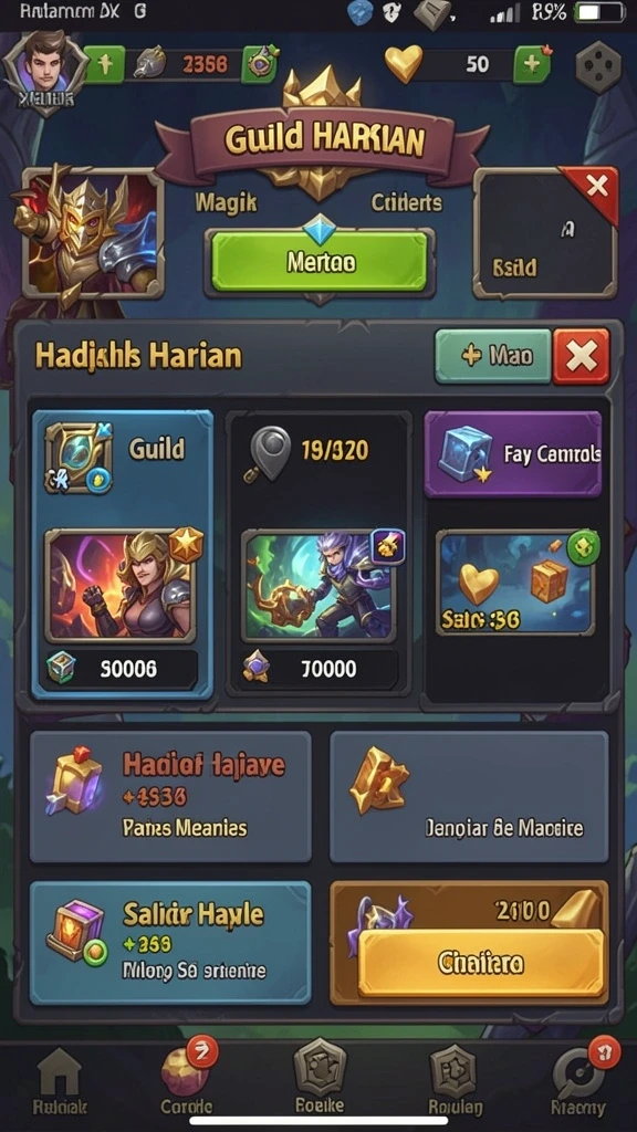 brojp - Gambaran fitur multiplayer di dalam game.