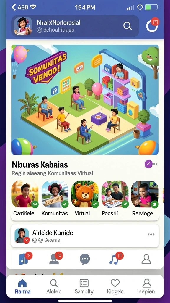 pp444 - Tampak aksi seru dalam satu dari banyak level.
