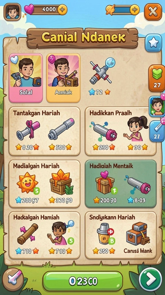 spinharta - Tampilan antarmuka SPINHARTA yang menarik.